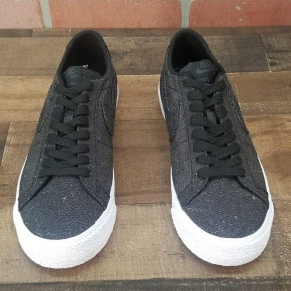 Nike SB Blazer Low Deconstructed Anthracite Shoes - Picture 8 of 8